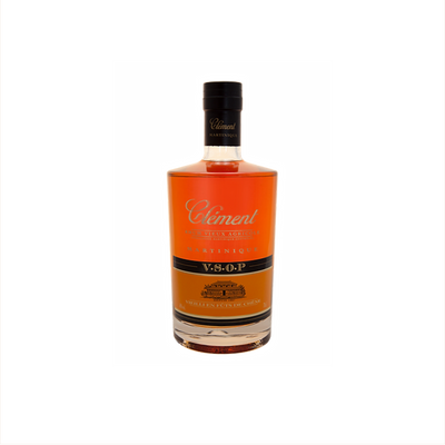 Bottle of Clement VSOP Rhum Vieux.