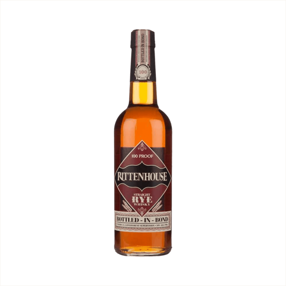 Bottle of Rittenhouse Rye 100 Proof