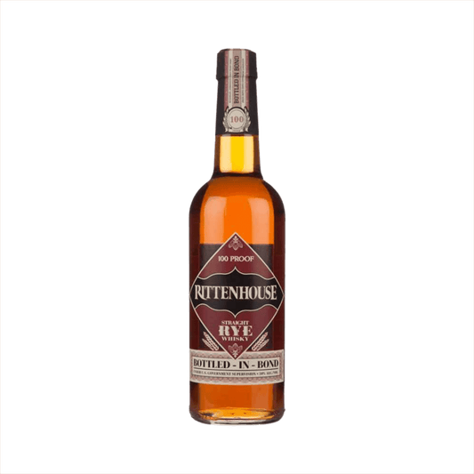 Bottle of Rittenhouse Rye 100 Proof