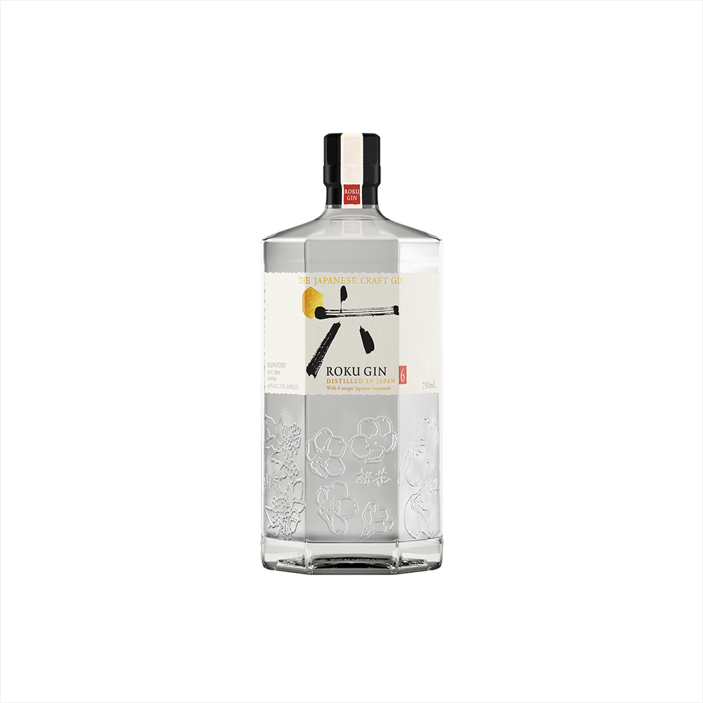 Bottle of Roku Gin.
