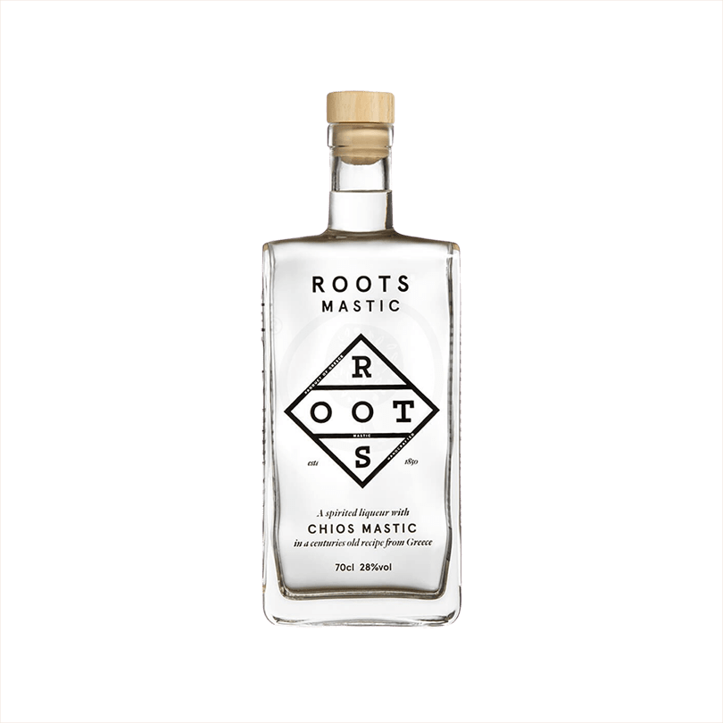 Bottle of Roots Chios Mastic Liqueur