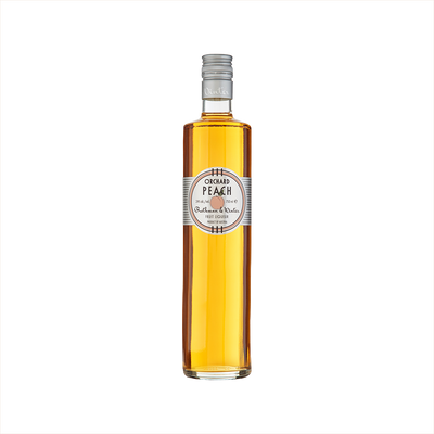 Bottle of Rothman & Winter Orchard Peach Liqueur.