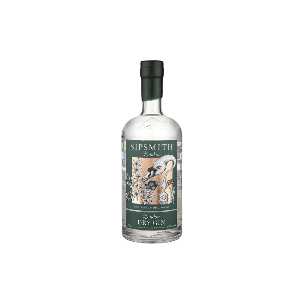Bottle of Sipsmith London Dry Gin.