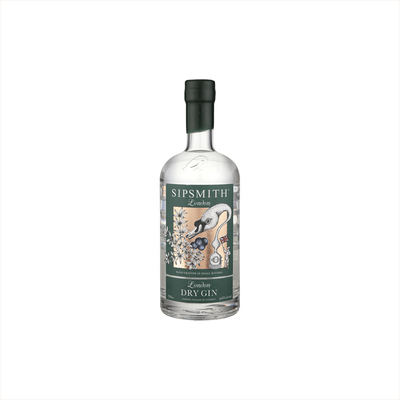 Bottle of Sipsmith London Dry Gin.