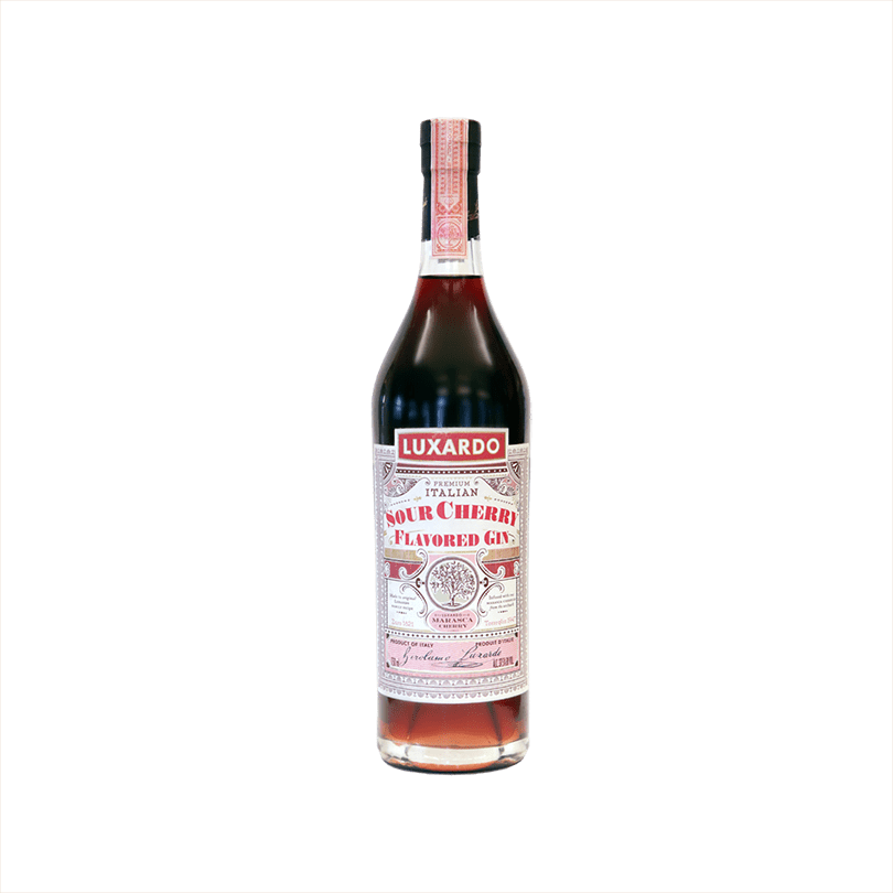 Bottle of Luxardo Sour Cherry Gin