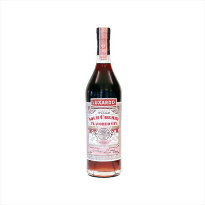 Bottle of Luxardo Sour Cherry Gin