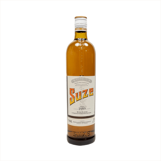 Bottle of Suze Aperitif.