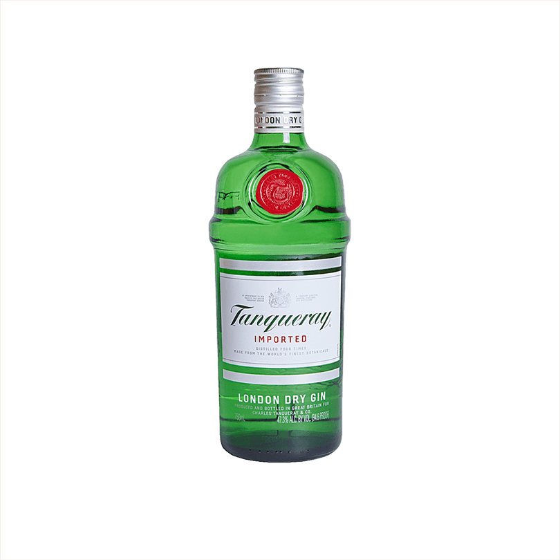 Bottle of Tanqueray Gin