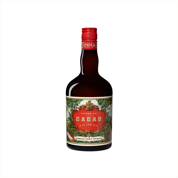 Bottle of Tempus Fugit Crème De Cacao.