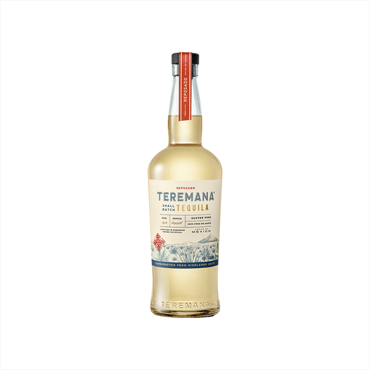 Bottle of Teremana Reposado Tequila.