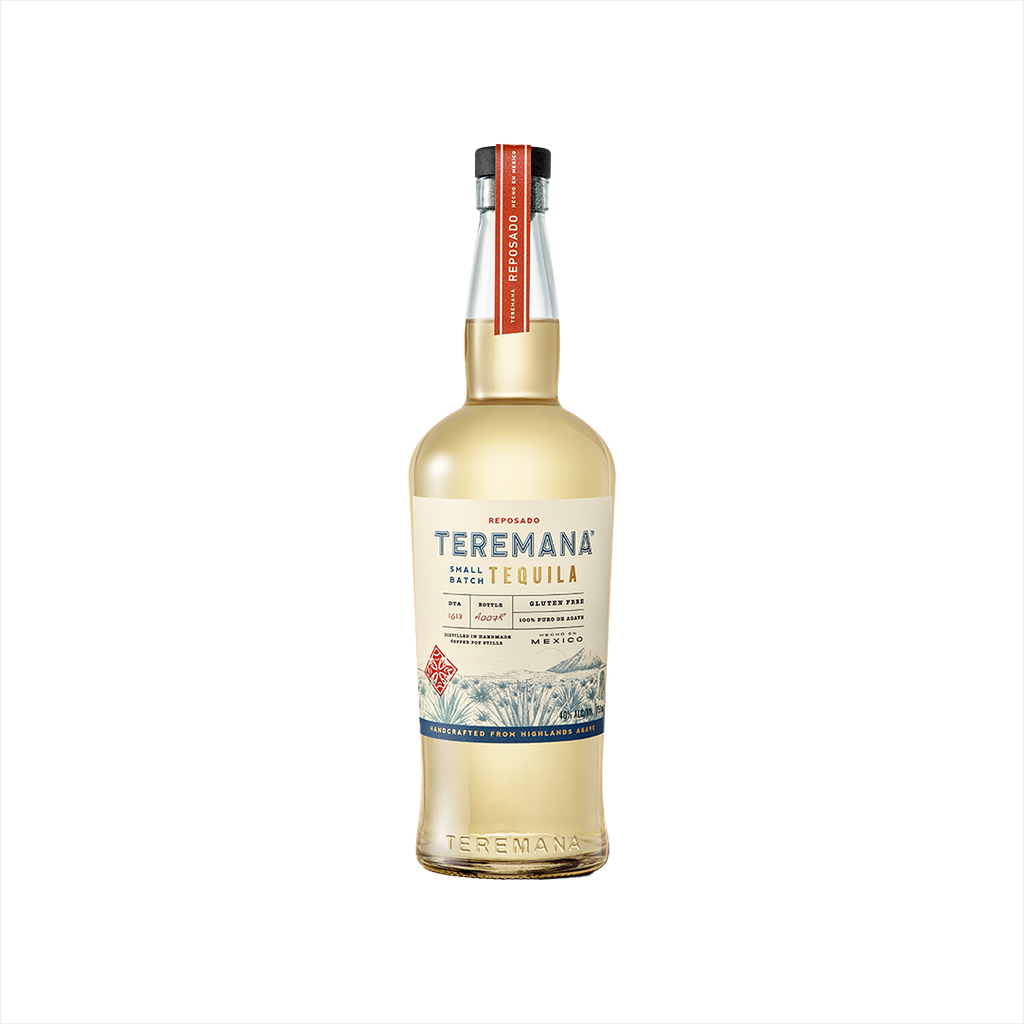 Bottle of Teremana Reposado Tequila.