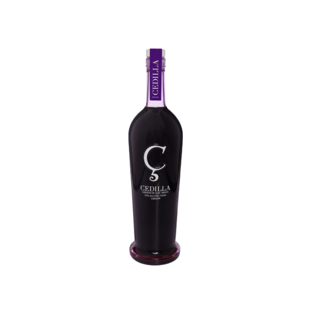 Bottle of Cedilla Acai Liqueur