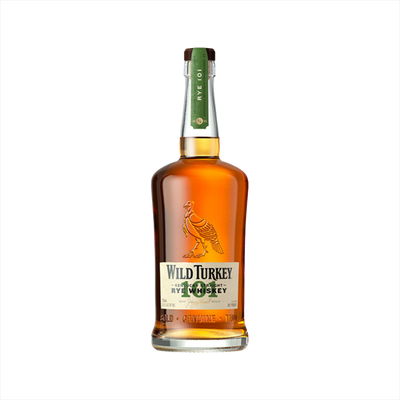 750ml bottle of Wild Turkey 101 Kentucky Straight Rye Whiskey.