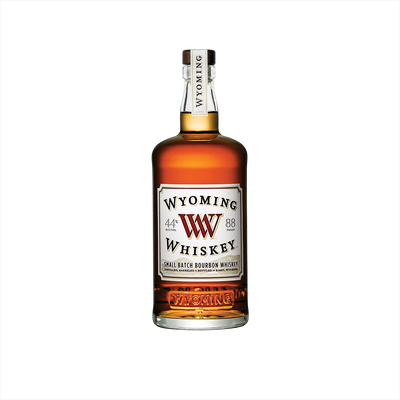 Bottle of Wyoming Small Batch Whiskey.