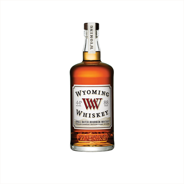 Bottle of Wyoming Small Batch Whiskey.