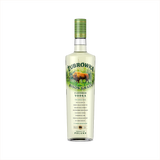 750ml bottle of Zubrowka Bison Grass Vodka.